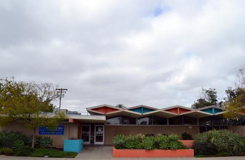 North Clairemont Library - Googie architectural style