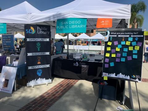 Outreach booth
